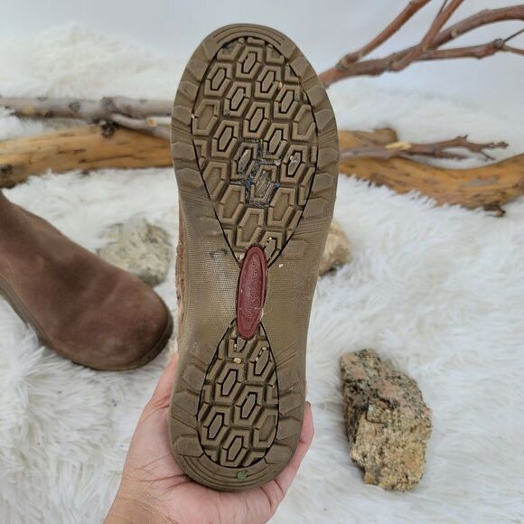 Baretraps andee sherpa and man made suede ankle booties - Picture 11 of 16